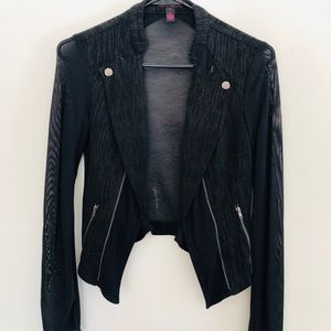 Women’s/juniors black edgy blazer/jacket